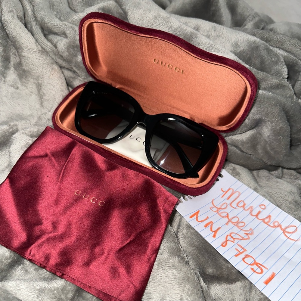 Gucci Cat-Eye Gradient Sunglasses